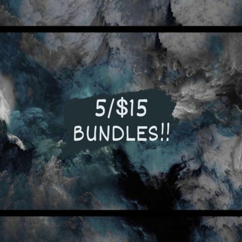5 for $15 Bundles!